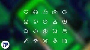 Spotify icons meaning
