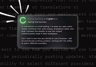 Compose AI rewriting tool