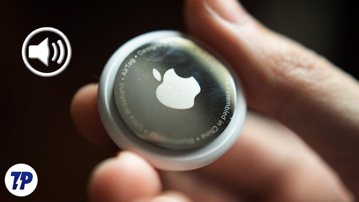 why is my AirTag beeping