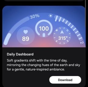 daily dashboard