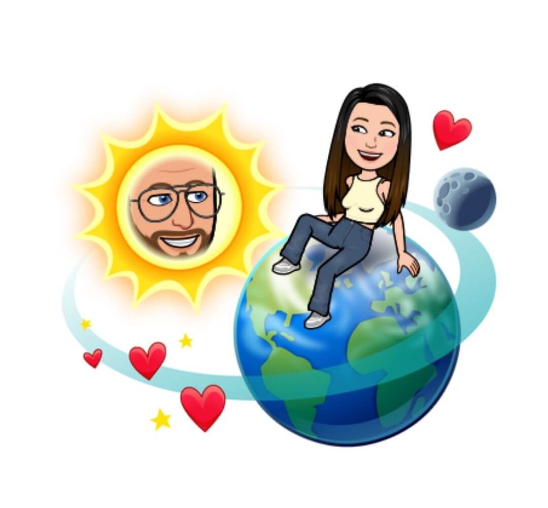 Earth planet representing #3 best friend