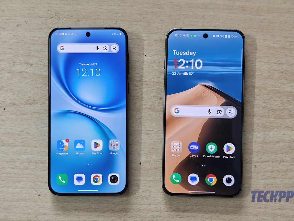 vivo x200 fe vs oneplus 13s software