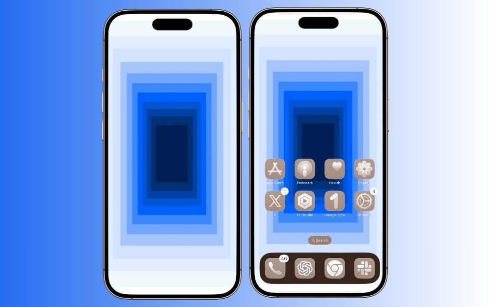 Cube Glass Wallpaper