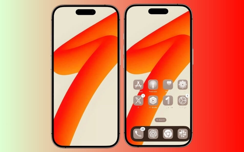 Inferno Glass Wallpaper