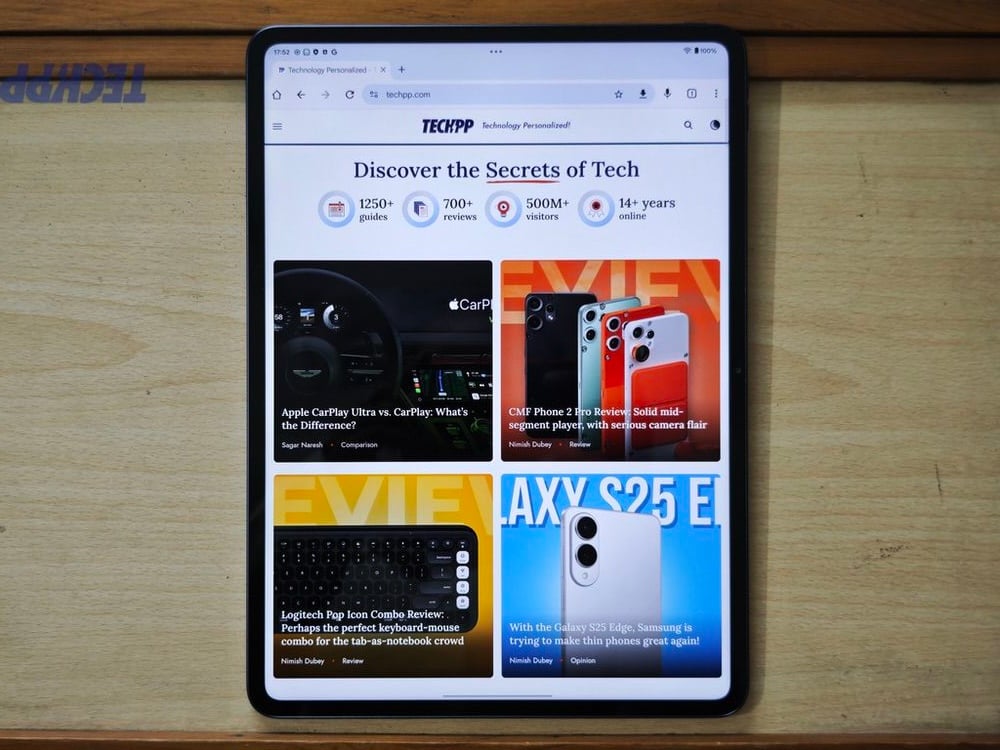 OnePlus Pad 3 display