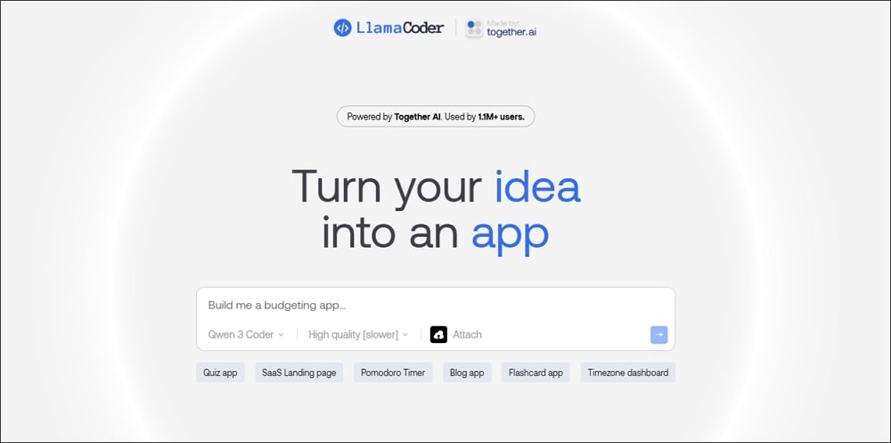 LlamaCoder LlamaCoder
