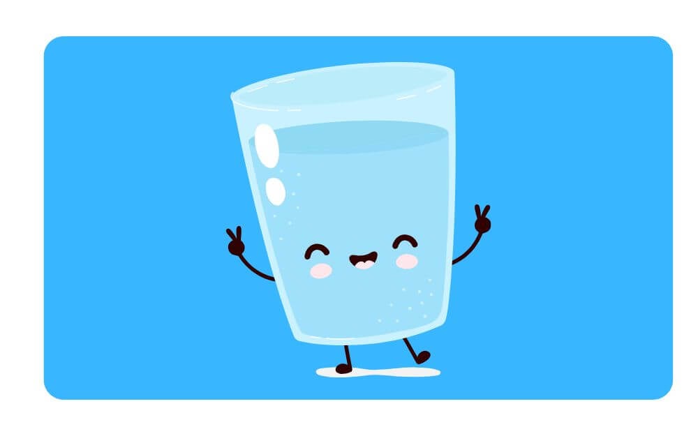 Log water in one tap with reminders