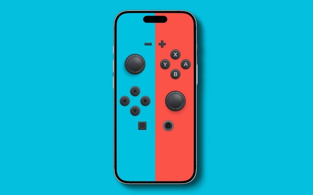 Switch controller wallpaper for couple or friends