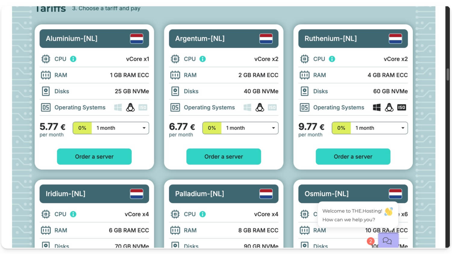 The Hosting wide server options The Hosting wide server options