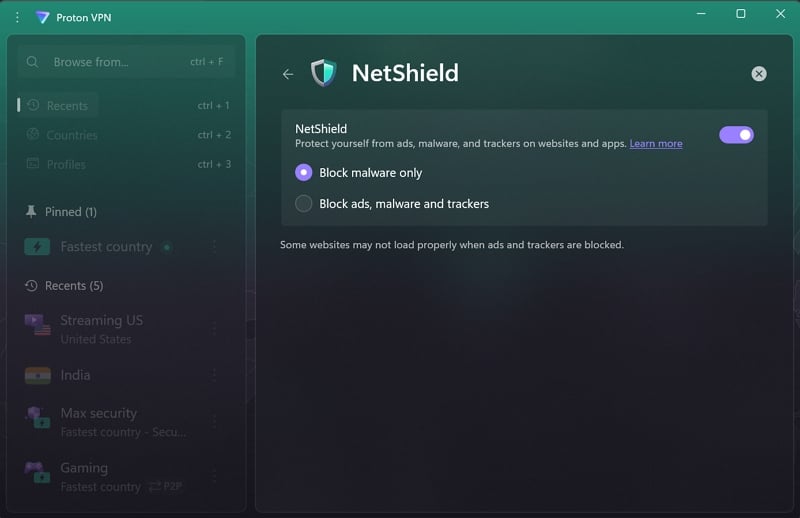 VPN with adblocker
