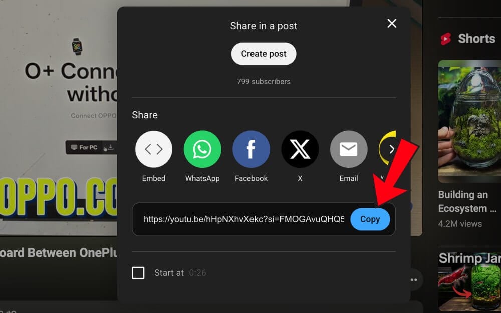 Copying the YouTube Link Before Converting to MP3 Copying the YouTube Link Before Converting to MP3