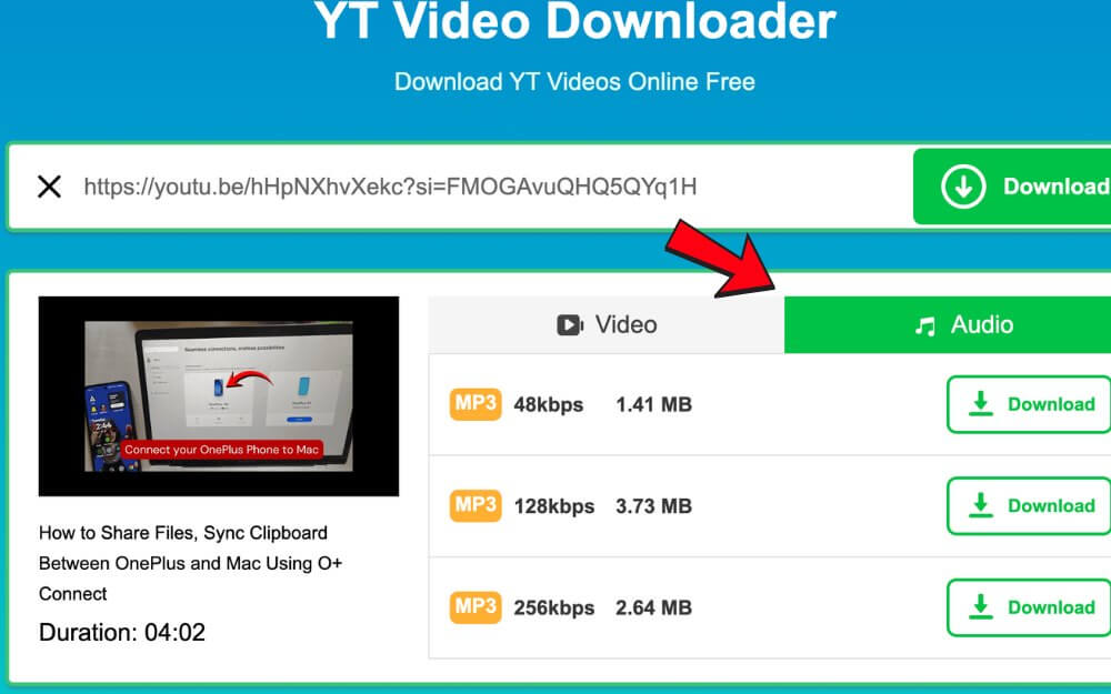 Switch to Audio Tab Switch to Audio Tab.jpg