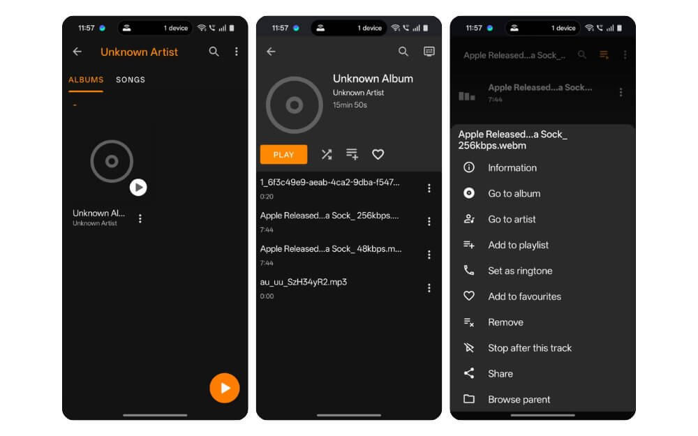 Using VLC Player to Play Audio Files Using VLC Player to Play Audio Files