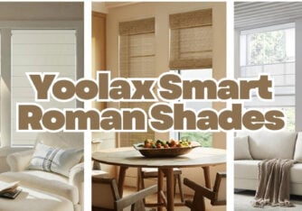 Yoolax Smart Roman Shades