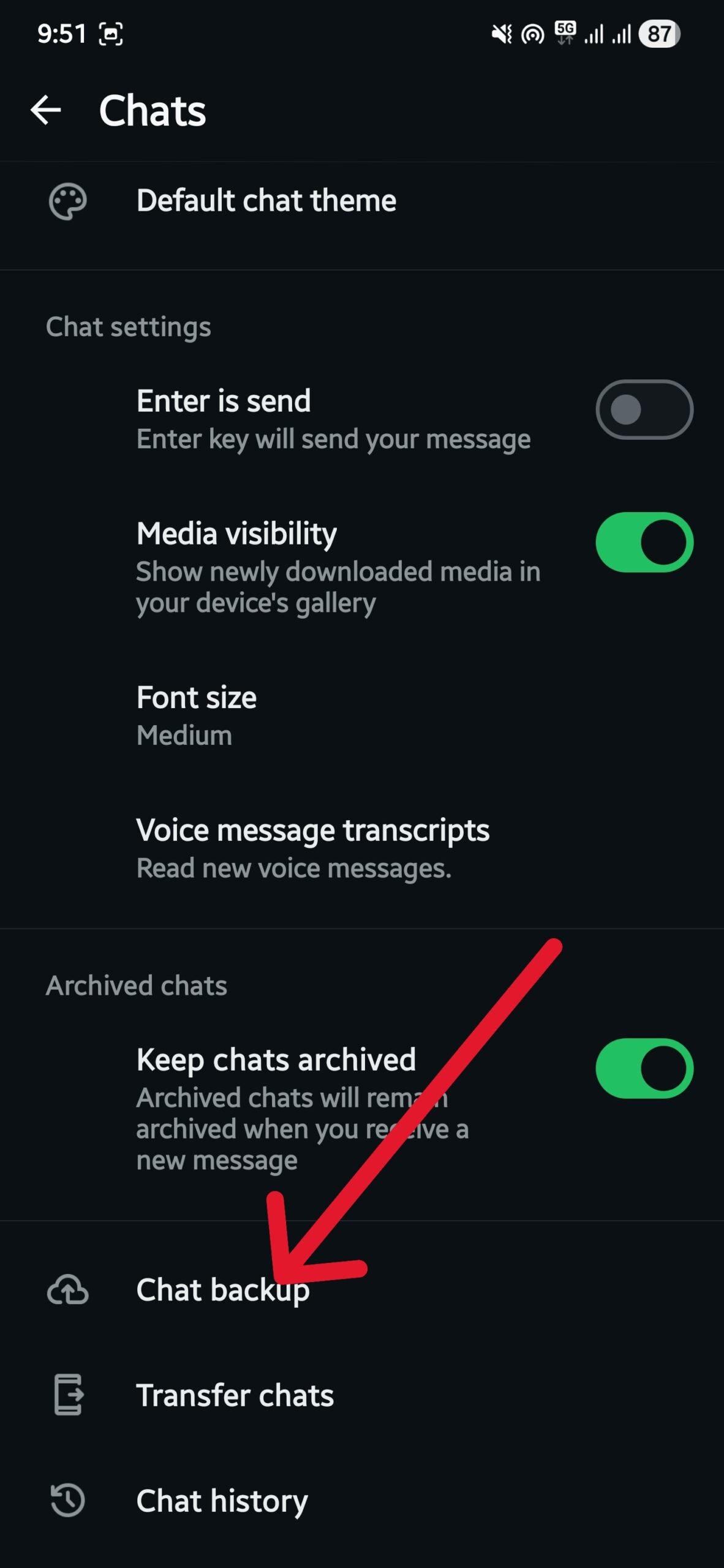 chat backup scaled WhatsApp Backup Too Large? 5 Tips to Trim Down the File Size - chat backup scaled