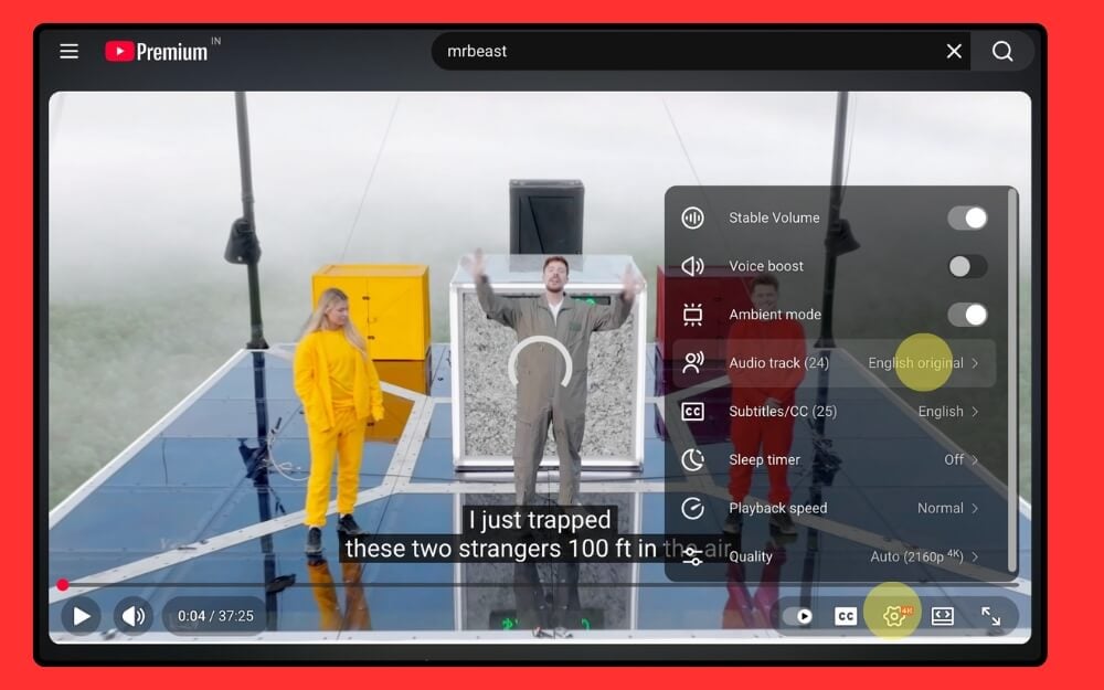 change youtube video audio track on desktop change youtube video audio track on desktop
