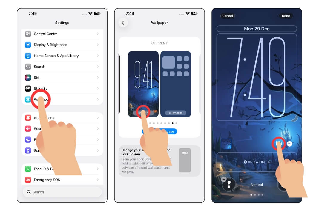 How to turn off spatial wallpaper effect on your iPhone