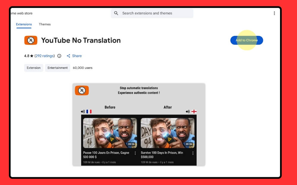 youtube no translation extension youtube no translation extension