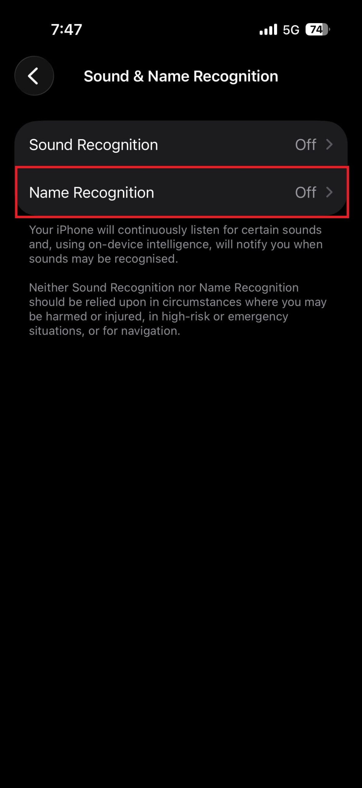 name recognition 1 scaled use the name recognition iphone feature to know when someone calls you, even with music on - name recognition 1 scaled