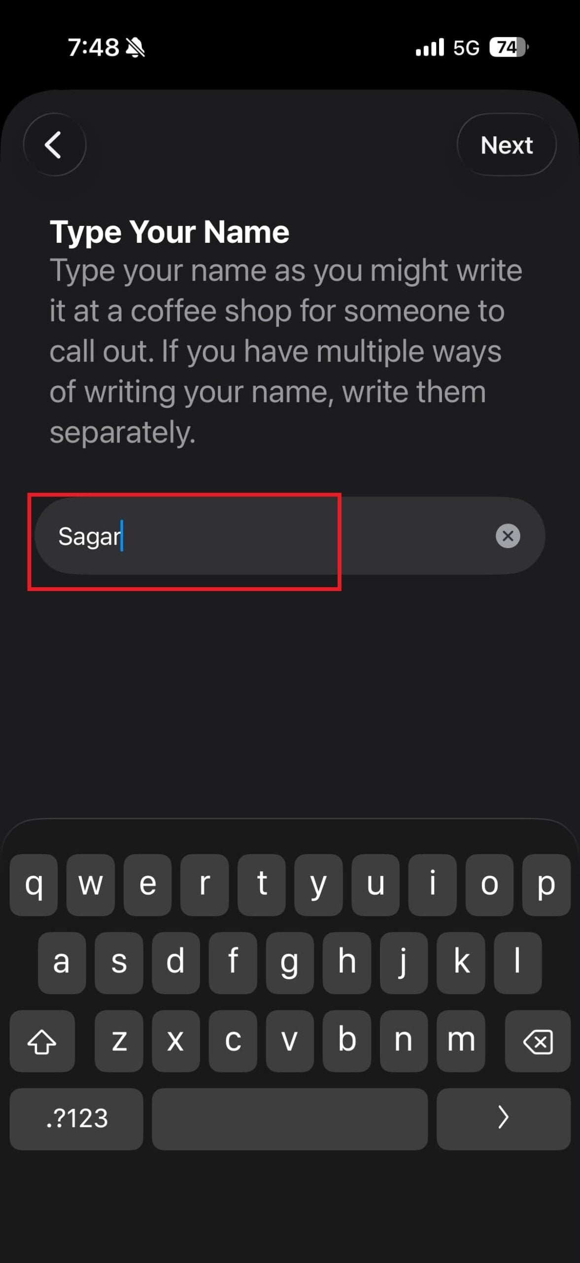 type a name 1 scaled use the name recognition iphone feature to know when someone calls you, even with music on - type a name 1 scaled