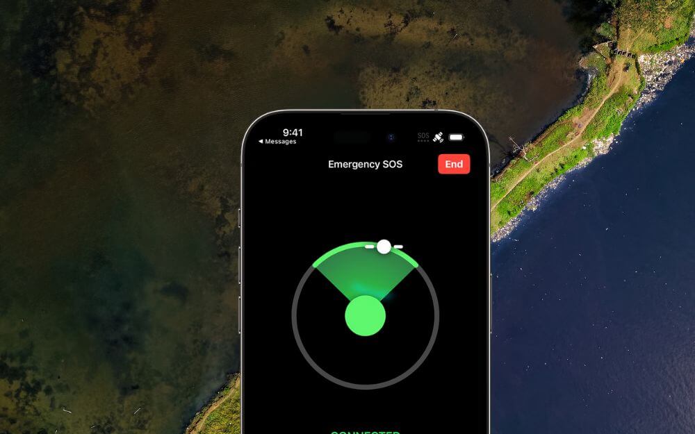 Apple iPhone Emergency SOS Communication Using Satellite