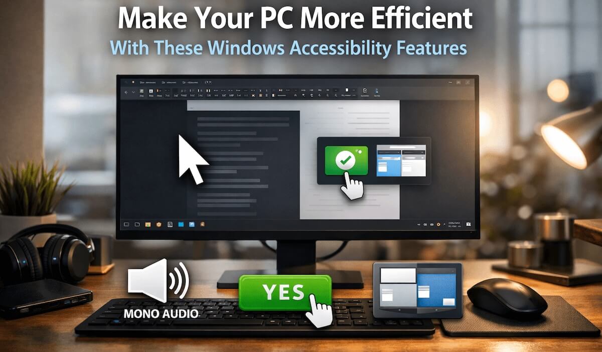 Make Your PC More Efficient With These Windows Accessibility Features