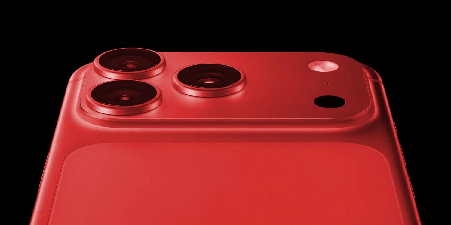 iPhone in new red color