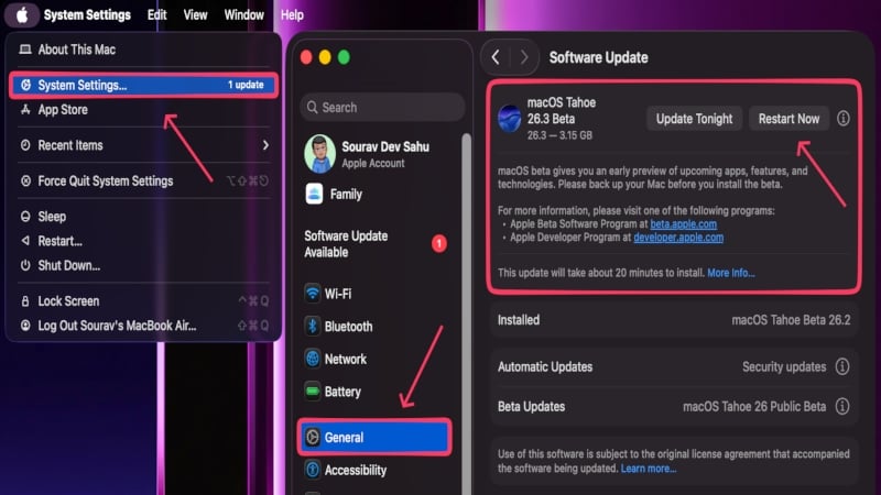 Update Mac