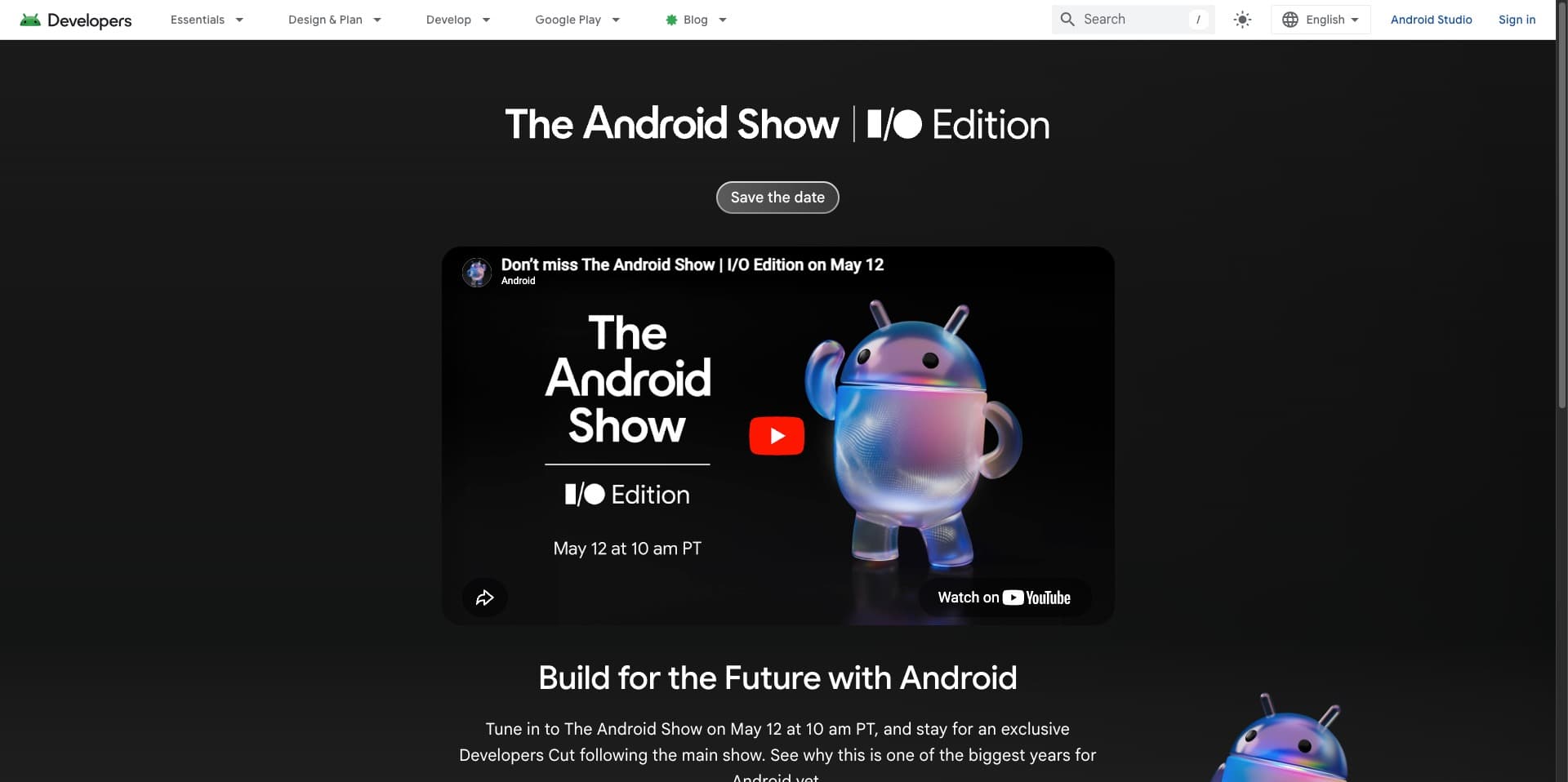 Google Android show