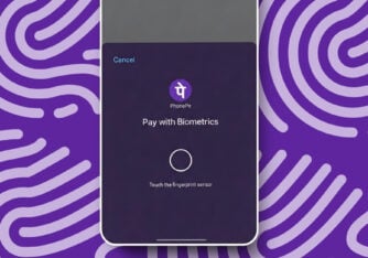 How to enable biometric payments in PhonePe?