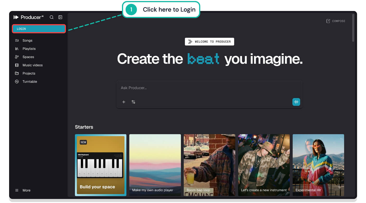 log in to producer ai account log in to producer ai account