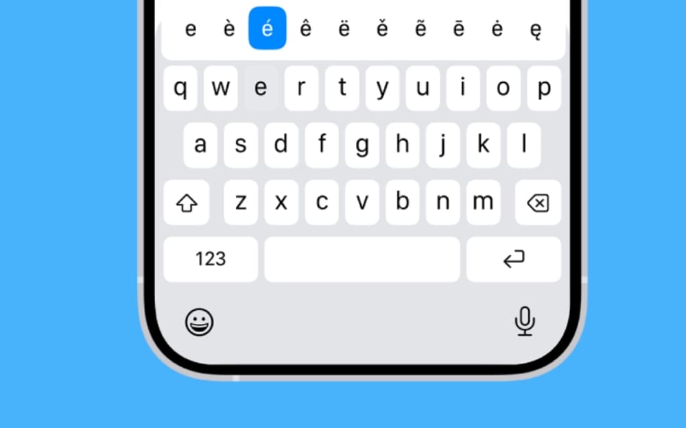 Apple iPhone Keyboard