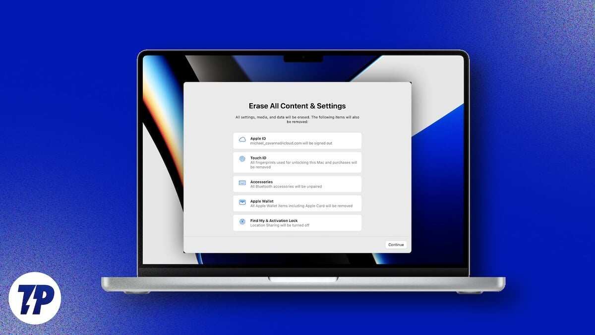 how to factory reset mac without getting stuck on sign out