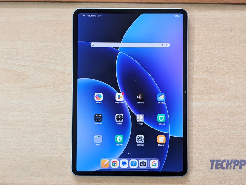 Xiaomi Pad 8 display