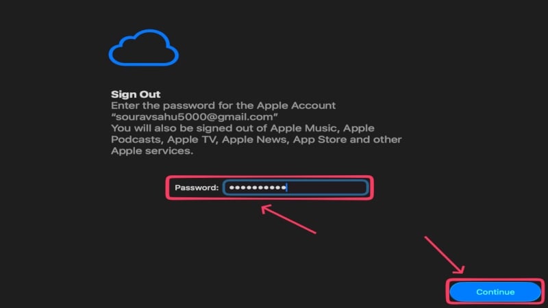 Enter Password