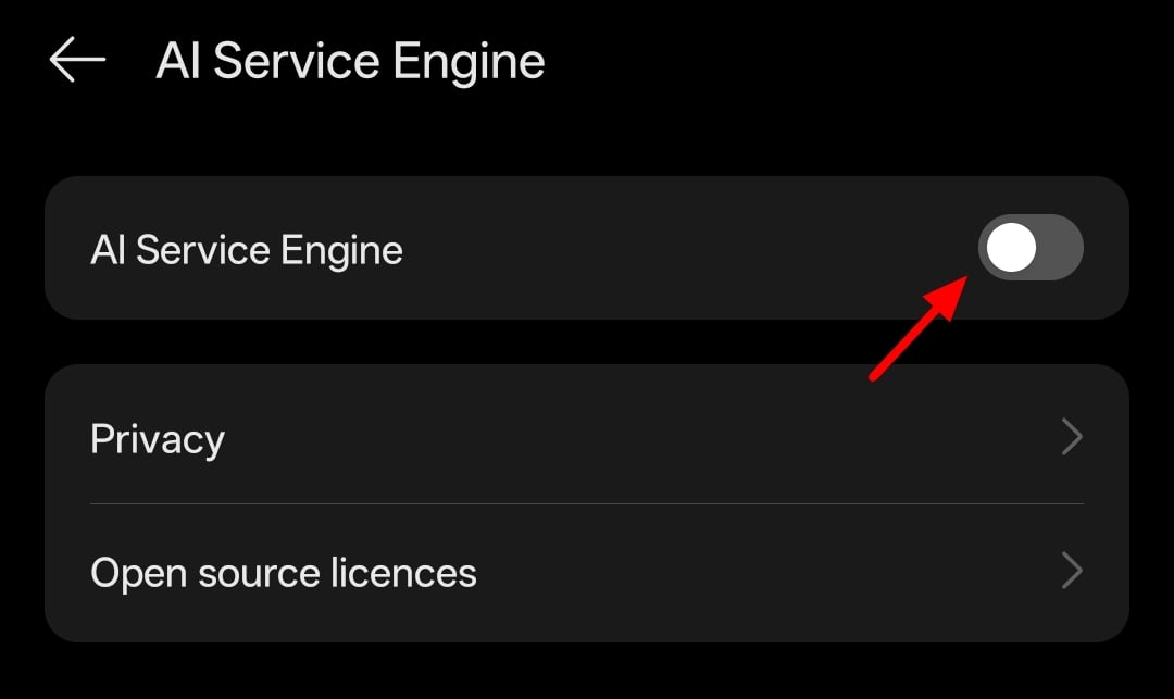 AI Service Engine on OnePlus