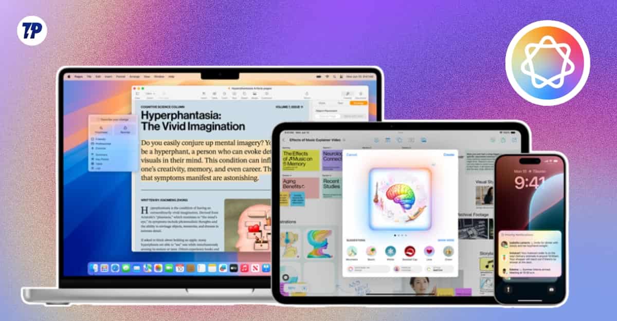 Apple Intelligence Supported Devices: iPhones, Macs & iPads