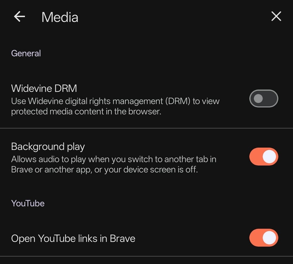 enable background play on brave enable background play on brave