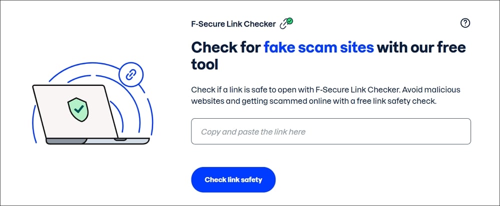F-Secure Link Checker