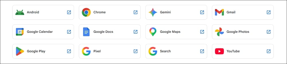 google products google products
