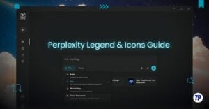 Perplexity Legend & Icons Guide