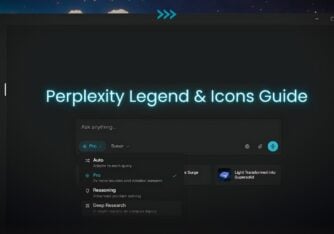 Perplexity Legend & Icons Guide