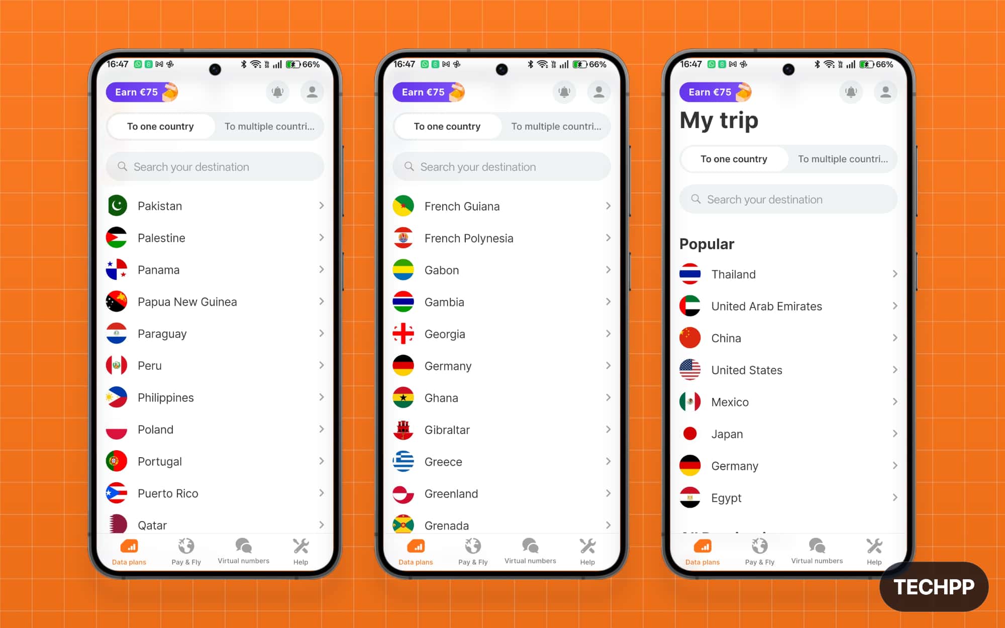 YeSIM global availability