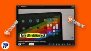 Brave browser YouTube