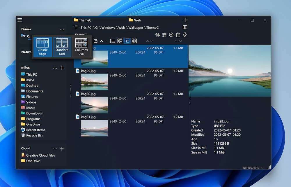 onecommander file manager