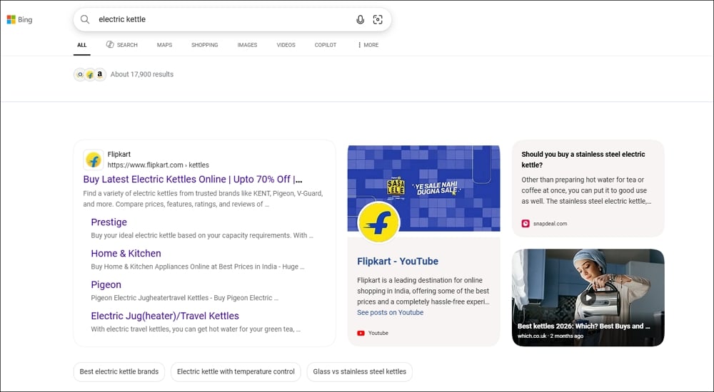 product search on bing product search on bing
