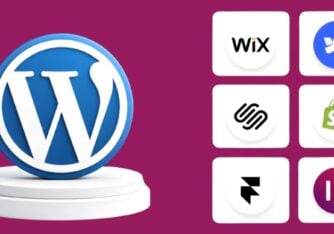 website builders vs Wordpress