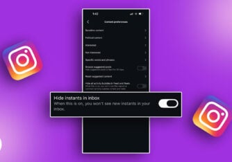 how to turn off Instagram Instants