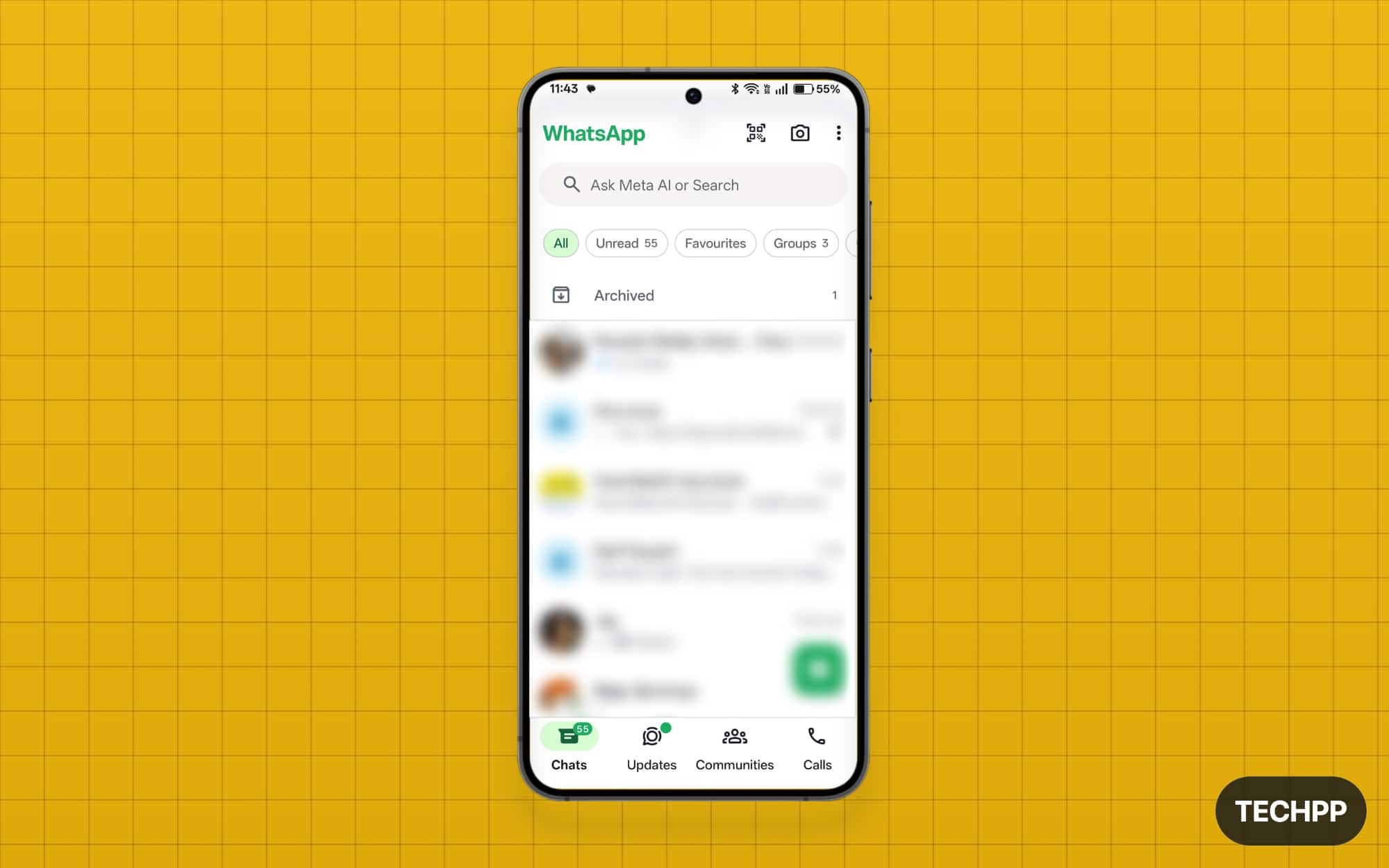 Open whatsapp