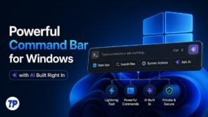 WindowSill Command Bar for Windows